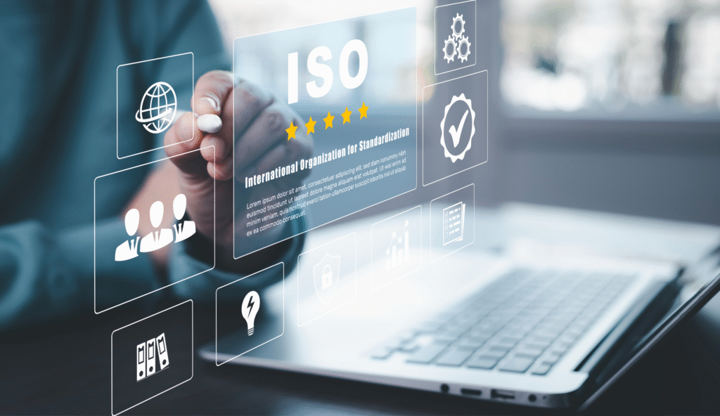 Visualisierung der ISO 9001 Norm